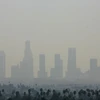 Ô nhiễm không khí tại Los Angeles, Mỹ. (Ảnh: AFP/TTXVN)