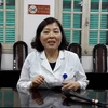 Bà Nguyễn Thị Bích Hường, Phó giám đốc bệnh viện Việt Đức. (Ảnh: Thùy Giang/Vietnam+)