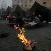 Tại một trại tị nạn người Syria ở Bulgaria. (Nguồn: AP)