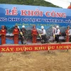 Lễ khởi công xây dựng khu du lịch Vinpearl-Hải Giang nằm trong Khu kinh tế Nhơn Hội, tỉnh Bình Định, tháng 9/2013. (Ảnh: Viết Ý/TTXVN)