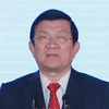 Chủ tịch nước Trương Tấn Sang. (Ảnh Lâm Khánh/TTXVN)