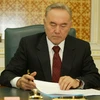 Tổng thống Kazakhstan Nursultan Nazarbayev. (Nguồn:inform.kz)