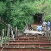 Cầu treo - Hiểm họa khôn lường mùa mưa lũ tại Lào Cai