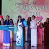 Đào Nguyễn Khánh Trang giành vương miện Miss VSAM 2014