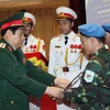 Hai sỹ quan Việt Nam lên đường làm nhiệm vụ gìn giữ hòa bình