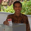Ứng cử viên Widodo đang dẫn đầu bầu cử tổng thống Indonesia