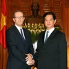 Thủ tướng Nguyễn Tấn Dũng tiếp Đại sứ Anh và Đại sứ Ba Lan