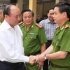 Phó Thủ tướng Nguyễn Xuân Phúc thăm, chúc mừng Bộ Công an 