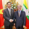 Đưa quan hệ cơ quan lập pháp Việt Nam-Myanmar lên tầm mới