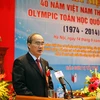 Kỷ niệm 40 năm Việt Nam tham dự Olympic Toán quốc tế