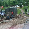 Xe trọng tải lớn phá nát Quốc lộ 279 tại tỉnh Sơn La