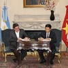 Việt Nam và Argentina nhất trí thúc đẩy hợp tác nhiều mặt