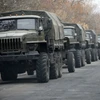 Ukraine: Nhiều xe quân sự tiến vào thành phố Donetsk