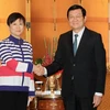 Chủ tịch nước tiếp Chủ tịch Hội Hữu nghị đối ngoại Trung Quốc