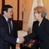 Chủ tịch nước Trương Tấn Sang tiếp Đại sứ Hy Lạp chào từ biệt