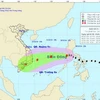 Bão Hagupit đã đi vào Biển Đông và trở thành cơn bão số 5