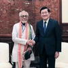 Chủ tịch nước tiếp Chủ tịch Ủy ban Đoàn kết Ấn Độ - Việt Nam 