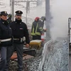 Italy: Cháy cột tín hiệu, hệ thống đường sắt bị đình trệ 