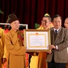 Giáo hội Phật giáo tỉnh Quảng Ninh nhận Huân chương Lao động