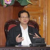 Thủ tướng Nguyễn Tấn Dũng làm việc với Hội Chữ thập đỏ 