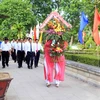 Nghệ An tổ chức Lễ dâng hương tại Khu di tích Kim Liên