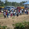 Người di cư gồm những người Bangladesh và người Hồi giáo Rohingya. (Ảnh: AFP/TTXVN)