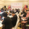 Một phiên họp của ASEAN. (Ảnh: Kim Dung-Chí Giáp/TTXVN)