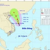 Chùm ảnh đường đi và vị trí cơn bão. (Nguồn: nchmf.gov.vn)