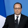 Tổng thống Pháp Francois Hollande tại Hội nghị thượng đỉnh Liên minh châu Âu (EU) ở Brussels, Bỉ ngày 26/6. (Ảnh: AFP/TTXVN)