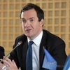 Bộ trưởng Tài chính Anh George Osborne. (Ảnh: AFP/TTXVN)