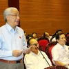 Tiến sỹ Cao Sĩ Kiêm, Chủ tịch Hiệp hội doanh nghiệp nhỏ và vừa Việt Nam. (Ảnh: Trọng Đức/TTXVN)