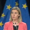 Đại diện cấp cao phụ trách chính sách an ninh và đối ngoại của EU Federica Mogherini. (Ảnh: AFP/TTXVN)