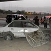 Cảnh sát điều tra tại hiện trường vụ nổ ở Quetta ngày 10/7 vừa qua. (Ảnh: THX/TTXVN)