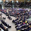 Toàn cảnh một phiên họp của Quốc hội ở Berlin. (Ảnh: AFP/TTXVN)