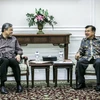 Phó Thủ tướng Malaysia Ahmad Zahid Hamidi và Phó Tổng thống nước chủ nhà Jusuf Kalla.(Nguồn: nst.com.my)