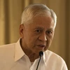 Ngoại trưởng Philippines Albert del Rosario. (Ảnh: AFP/TTXVN)