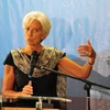 Tổng Giám đốc điều hành Quỹ Tiền tệ quốc tế (IMF) Christine Lagarde. (Ảnh: AFP/TTXVN)