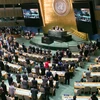 Một phiên họp của Đại hội đồng Liên hợp quốc. (Ảnh: Lê Dương/TTXVN)
