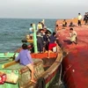 Huy động 4 tàu tìm người mất tích vụ chìm tàu trên sông Soài Rạp