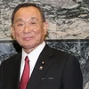 Chủ tịch Thượng viện Nhật Bản Yamazaki Masaaki. (Ảnh: Trí Dũng/TTXVN)