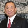 Chủ tịch Thượng viện Nhật Bản Yamazaki Masaaki. (Ảnh: Trí Dũng/TTXVN) 