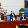 Phó Thủ tướng Nguyễn Xuân Phúc phát biểu. (Ảnh: Doãn Tấn/TTXVN)