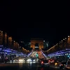 Đại lộ Champs Elysees ở thủ đô Paris của Pháp. (Ảnh: AFP/TTXVN)