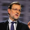 Thủ tướng Tây Ban Nha Mariano Rajoy phát biểu trong một cuộc họp báo ở thủ đô Madrid ngày 29/12/2015. (Ảnh: AFP/TTXVN)