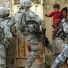 Lính Mỹ tại thủ đô Baghdad. (Nguồn: presstv.ir)