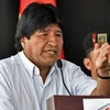 Tổng thống đương nhiệm Bolivia Evo Morales. (Ảnh: AFP/TTXVN)