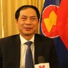 Thứ trưởng Bộ Ngoại giao Bùi Thanh Sơn. (Ảnh: Lê Phương/Vietnam+)