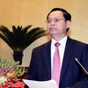 Tổng Thanh tra Chính phủ Huỳnh Phong Tranh. (Ảnh: Nguyễn Dân/TTXVN)