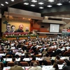 Toàn cảnh lễ khai mạc Đại hội đại biểu toàn quốc lần thứ VII của Đảng Cộng sản Cuba tại La Habana ngày 16/4. (Ảnh: THX/TTXVN)
