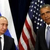 Tổng thống Nga Vladimir Putin và người đồng cấp Mỹ Barack Obama. (Nguồn: presstv.ir)